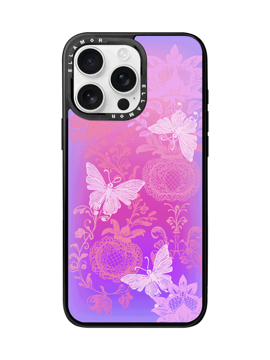 Silhouette of Floral Radiance